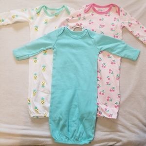 Amazon Essentials 0-6 months baby night gowns